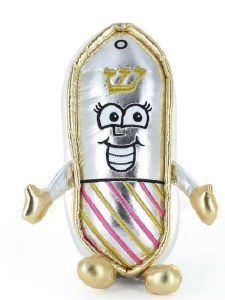Picture of Plush Mezuzah Toy Silver 12.5"
